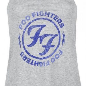 Foo Fighters Logo Blue Circle Toppi