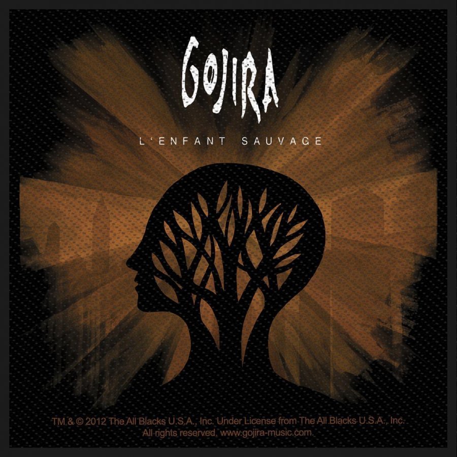 Gojira L'enfant Sauvage Kangasmerkki 100% Polyesteria