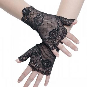 Gothicana By Emp Short Lace Cuffs Käsisuojat