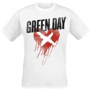 Green Day Cross My Heart T-paita