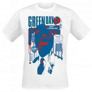 Green Day Revolution Radio Patriot Witness T-paita