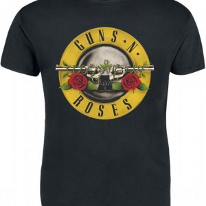 Guns N' Roses Distressed Bullet T-paita