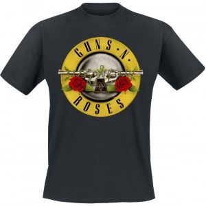 Guns N' Roses Distressed Bullet T-paita