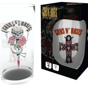 Guns N' Roses Logo Oluttuoppi Lasia