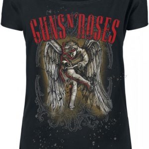 Guns N' Roses Sketched Cherub T-paita