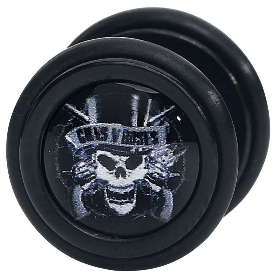 Guns N' Roses Top Hat Skull Feikkinappisetti