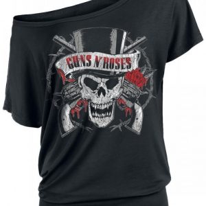 Guns N' Roses Top Hat Skull Naisten T-paita