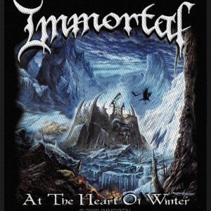 Immortal At The Heart Of Winter Kangasmerkki 100% Polyesteria