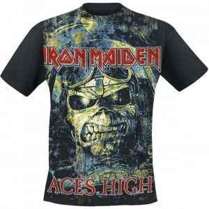 Iron Maiden Aces High T-paita