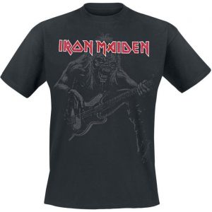 Iron Maiden Eddie Bass T-paita