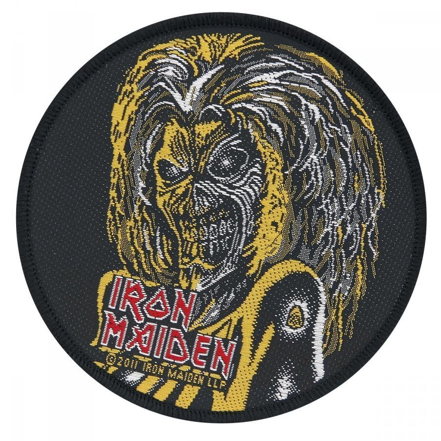 Iron Maiden Eddie Kangasmerkki 100% Polyesteria