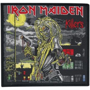 Iron Maiden Killers Kangasmerkki 100% Polyesteria