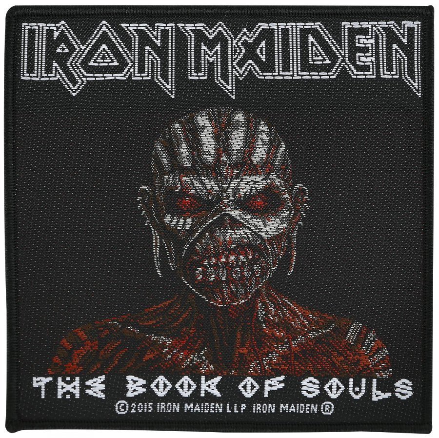 Iron Maiden The Book Of Souls Kangasmerkki 100% Polyesteria