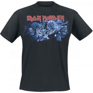 Iron Maiden Wasted Years T-paita