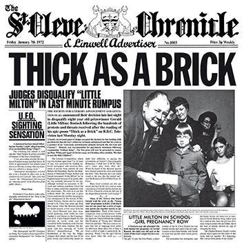 Jethro Tull Thick As A Brick CD