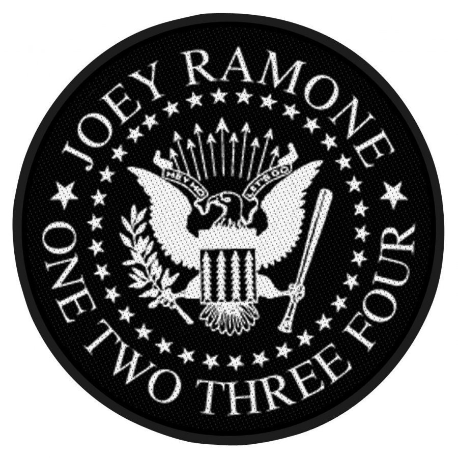 Joey Ramone Seal Kangasmerkki 100% Polyesteria