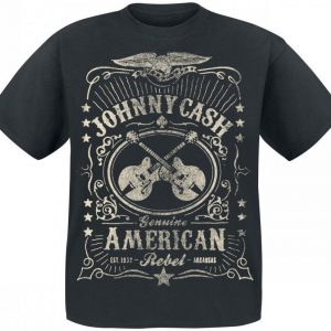 Johnny Cash American Rebel T-paita