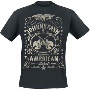 Johnny Cash American Rebel T-paita