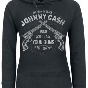 Johnny Cash Take Your Guns Naisten Huppari