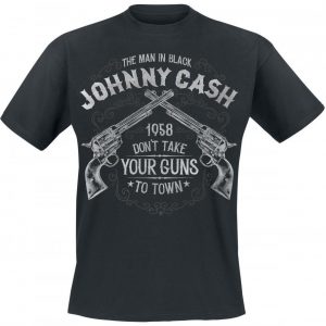 Johnny Cash Take Your Guns T-paita
