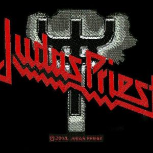 Judas Priest Logo Kangasmerkki 100% Polyesteria