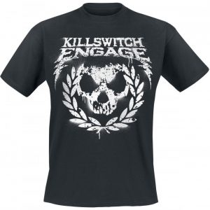 Killswitch Engage Skull Leaves T-paita