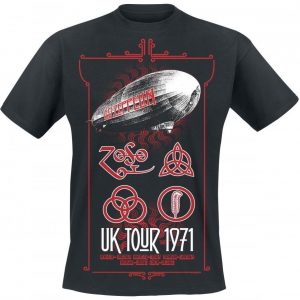 Led Zeppelin Uk 1971 T-paita
