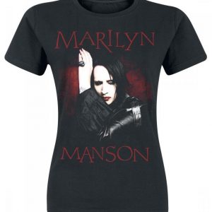 Marilyn Manson Against The Wall Naisten T-paita