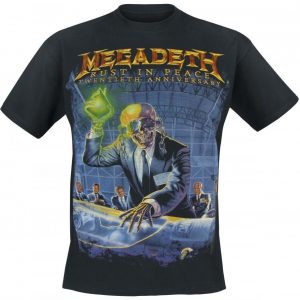 Megadeth Rust In Peace (Anniversary) T-paita