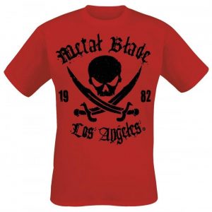 Metal Blade Pirate Logo T-paita