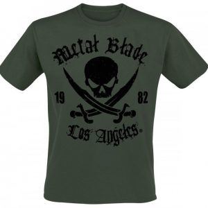 Metal Blade Pirate Logo T-paita