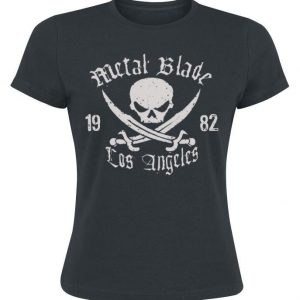 Metal Blade Pirate Logo T-paita