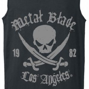 Metal Blade Pirate Logo Tank-Toppi