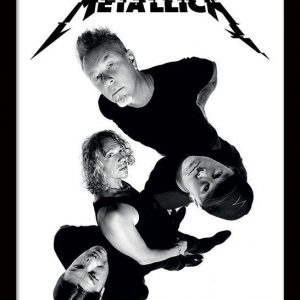 Metallica Band Twisted Kehystetty Kuva Muovia