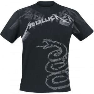 Metallica Black Album Faded T-paita
