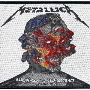 Metallica Hardwired...To Self-Destruct Kangasmerkki 100% Polyesteria