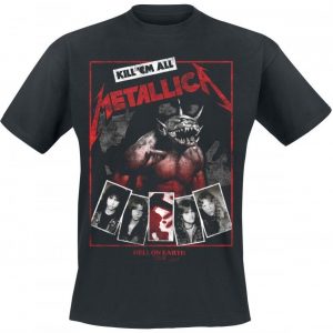 Metallica Hell On Earth T-paita