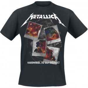 Metallica Hwtsd Polaroid T-paita