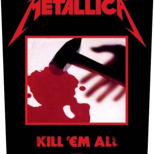 Metallica Kill 'Em All Selkälippu 100% Polyesteria