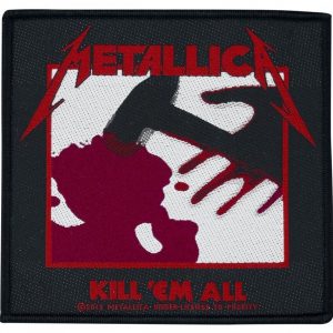 Metallica Kill `em All Kangasmerkki 100% Polyesteria