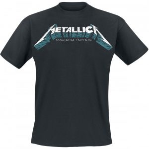 Metallica Master Of Puppets Blue Crosses T-paita