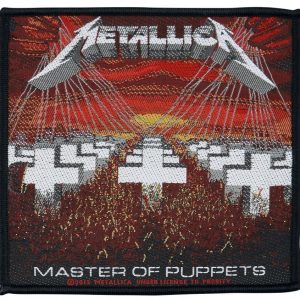 Metallica Master Of Puppets Kangasmerkki 100% Polyesteria