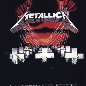 Metallica Master Of Puppets Seinälippu 100% Polyesteria