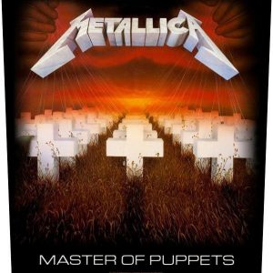 Metallica Master Of Puppets Selkälippu 100% Polyesteria
