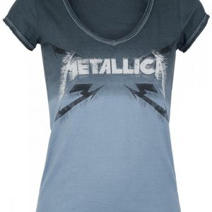 Metallica Spiked Logo Naisten T-paita