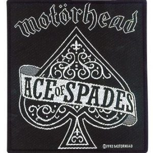 Motörhead Ace Of Spades Kangasmerkki 100% Polyesteria