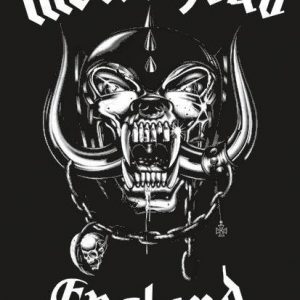 Motörhead England Seinälippu 100% Polyesteria