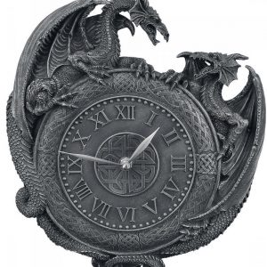 Nemesis Now Dragon Duel Wall Clock Seinäkello