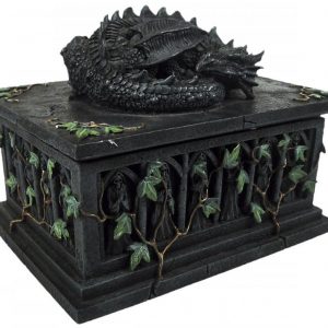 Nemesis Now Dragon Tarot Card Box Koristeartikkeli