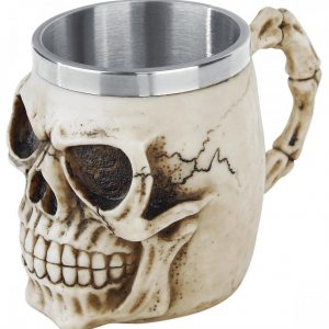 Nemesis Now Grinning Skull Tankard Olutmuki